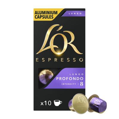 Koffiecups l'or espresso lungo profondo 10 stuks