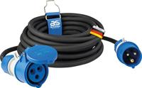 AS Schwabe 61407 Stroom Verlengkabel 16 A Zwart, Blauw 10 m H07RN-F 3G 2,5 mm² - thumbnail