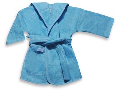 Funnies badjas katoen blauw-1-2 jaar