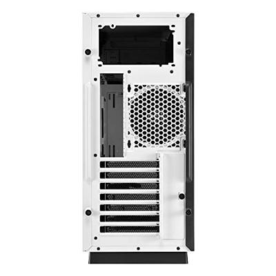 Sharkoon pure steel rgb midi tower behuizing (wit | 2x usb-a | rgb | tempered glass)
