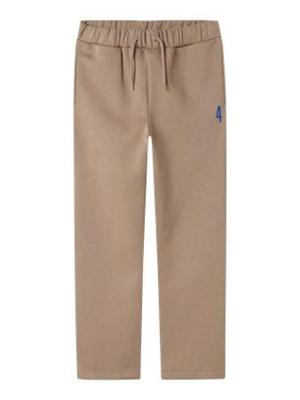 Name it winter sweat broek jongens - grijs - loose fit - NkmOnslo