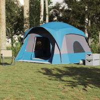 VidaXL Gezinstent 6-persoons waterdicht blauw - thumbnail