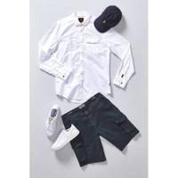 PME Legend PME Legend Short Sleeve Shirt Cotton/linen ca - thumbnail