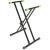 Gravity KSX2 Keyboardstandaard dubbele X-Form - thumbnail