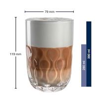 Leonardo Gocce Latte macchiato glazen 390ml 2stuks - thumbnail
