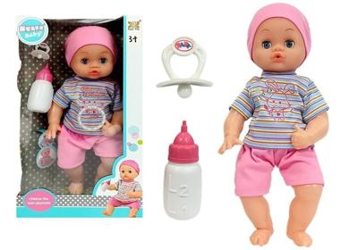 Viking Choice Babypop met fopspeen en flesje melk Viking Choice Babypop met fopspeen en flesje melk