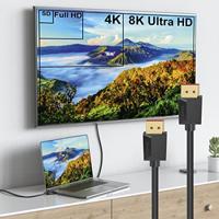 Hama DisplayPort-kabel DP 1.4 Ultra-HD 8K 2,00 M - thumbnail