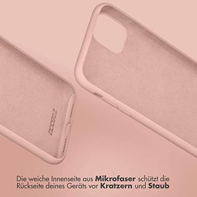 Accezz Liquid Silicone Backcover Samsung Galaxy S24 Telefoonhoesje Roze