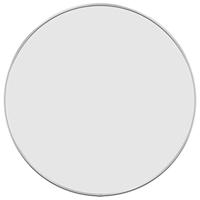 VidaXL Wandspiegel rond ø50 cm zilverkleurig - thumbnail