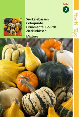 Zaden Cucurbita Sierkalebas groot- en kleinvruchtig gemengd Hortitops - Hortitops Zaden Cucurbita Sierkalebas groot- en kleinvruchtig gemengd Hortitops - Hortitops