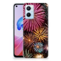 OPPO A96 | OPPO A76 | Sillicone Back Cover | Vuurwerk - thumbnail