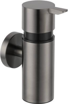 Saqu Nemo zeepdispenser 5,5x9,8x14cm gun metal pvd-coating