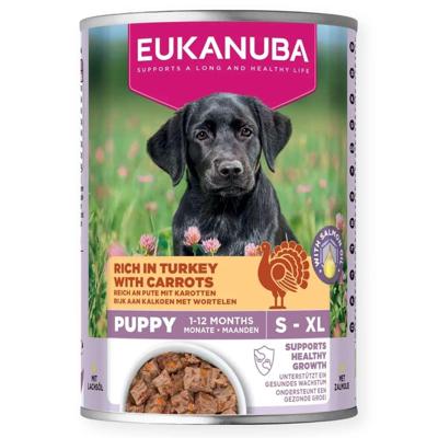 EUKANUBA Life Care Puppy Rich in turkey with carrots - natvoer voor honden - 400g