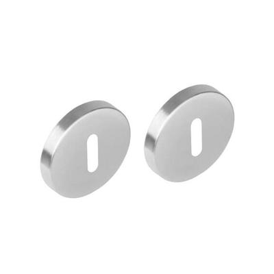 Intersteel | Rozet sleutelgat | Rond 51x10 | RVS Geborsteld