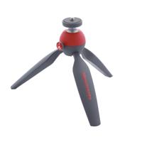 Manfrotto MTPIXI-RD Treppiedi da Tavolo di Tipo Pixi, Rosso/Grigio - thumbnail