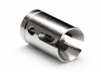 Heavy-duty cup joint 7 x 19mm (silver) - thumbnail