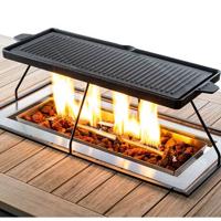 Happy Cocooning: Grillplaat Cocoon Table Rechthoekig - Zwart - thumbnail