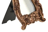 Fotolijsten DKD Home Decor 15 x 2 x 25 cm Gouden Hars - thumbnail