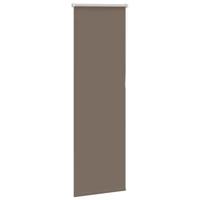Rolgordijn verduisterend koffie 50x130 cm stofbreedte 45,7 cm - thumbnail