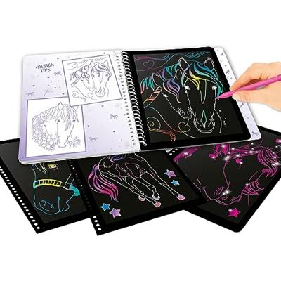 Miss Melody Magic scratchboek