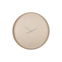 Karlsson Mr. Brown Numbers Wandklok L - Bruin - thumbnail