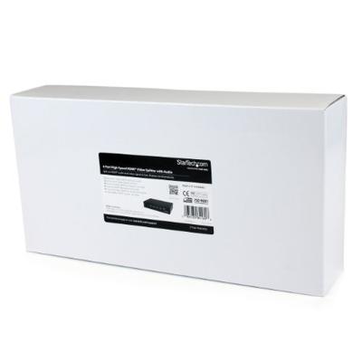 HDMI-schakelaar Startech ST124HDMI2 Zwart HDMI-schakelaar Startech ST124HDMI2 Zwart