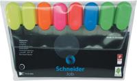 Schneider Schreibgeräte Textmarker Job pastell Etui 50-115097 1 stuk(s) - thumbnail