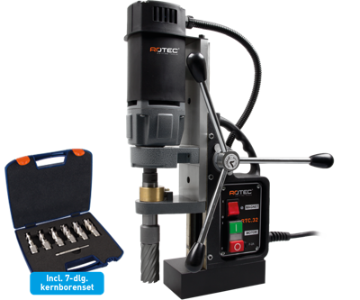 Rotec Kernboormachine 12-32mm rtc.32
