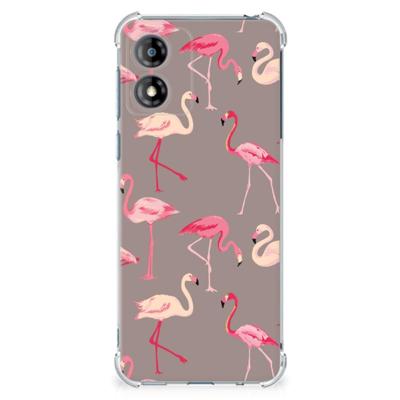 Motorola Moto E13 Case Anti-shock Flamingo Motorola Moto E13 Case Anti-shock Flamingo