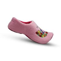 Klompsloffen roze boer/boerin - thumbnail
