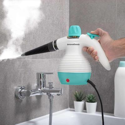 InnovaGoods InnovaGoods 9-in-1 Handstoomreiniger Multifunctioneel - 1000W InnovaGoods InnovaGoods 9-in-1 Handstoomreiniger Multifunctioneel - 1000W