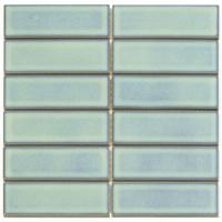 Mozaïek Barcelona 29.1x29.7 cm Geglazuurd Porselein Rechthoek Glans Turquoise The Mosaic Factory - thumbnail