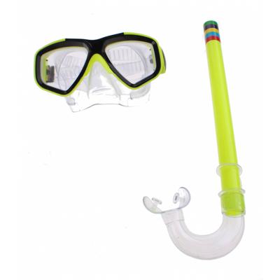 Jialong duikset 4 delig geel