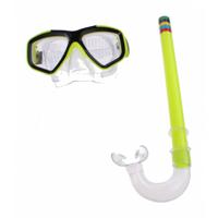 Jialong duikset 4 delig geel - thumbnail