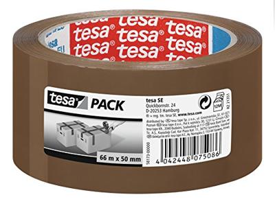 tesa 58173-00000-01 Plakband tesapack Bruin (l x b) 66 m x 50 mm 1 stuk(s)