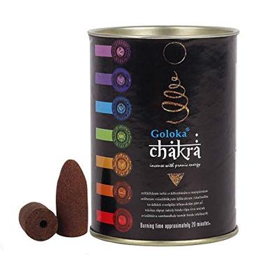 Green Tree Goloka chakra back flow cone (1 st)