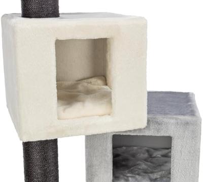 TRIXIE KRABPAAL ENZO CREME / GRIJS / ZWART 60X50X156 CM TRIXIE KRABPAAL ENZO CREME / GRIJS / ZWART 60X50X156 CM