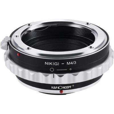 K&F Concept lensadapter Nikon F (G-type) naar Micro 4/3 (PRO)