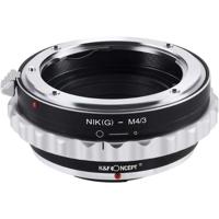 K&F Concept lensadapter Nikon F (G-type) naar Micro 4/3 (PRO) - thumbnail