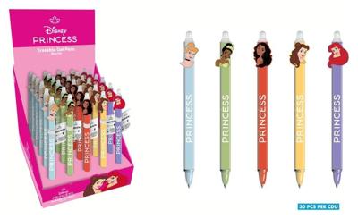 Disney Princess Erasable Gel Pen Princesses Display (30)