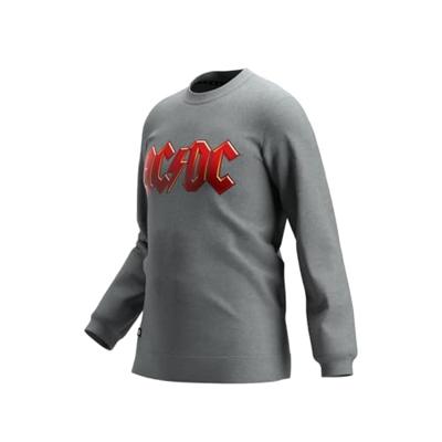 Safety Jogger ACDC Crewneck X Sweater | Lichtgrijs/Rood | Maat M - WI0916M00