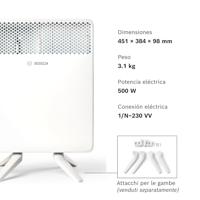 Bosch Home Comfort HC4000-5 Convector 500 W Wit - thumbnail