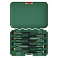 Bosch Groen Precision screwdriver set 8-piece (Precisieschroevendraaierset 60mm 8 stuks: SL1,5, SL2,5, SL3, PH00, PH0, TX5, TX6, TX8) - 1600A02Z9M - thumbnail