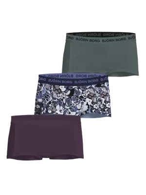 Björn Borg 3-Pack meisjes boxershorts - Cotton stretch