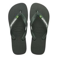 Havaianas Brasil logo green olive Groen maat 3940 - thumbnail