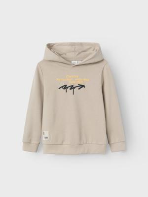 Name it winter sweater jongens - beige - NkmPbrosan