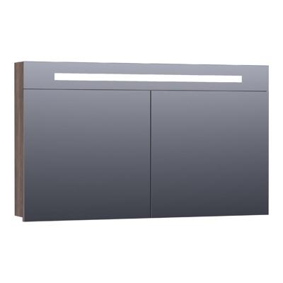 Brauer Promise Spiegelkast - 120 cm - met Directe Verlichting - 2 Enkelzijdige Spiegeldeuren - Grove