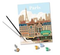 Ravensburger creart schilderen op nummer - kleurrijk parijs - thumbnail