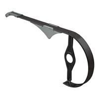Hebie kettingscherm derailleur 0394 alu zwart - thumbnail