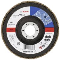 Bosch Accessories 2608603718 X431 Lamellenschijf Diameter 125 mm Boordiameter 22.33 mm Korrelgrootte (num) 80 Staal 1 stuk(s) - thumbnail